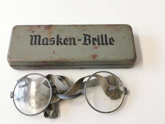 Maskenbrille Wehrmacht, ungereinigtes Set
