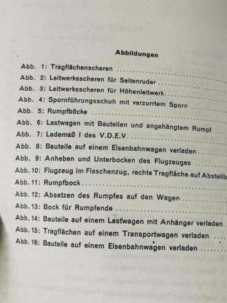 REPRODUKTION, D.(Luft)T.2109 G-1, Bf 109 G-1 Flugzeug-Handbuch Teil 10, Beförderung und Bruchbergung, März 1942, A5, 23 Seiten