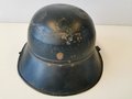 Stahlhelm Luftschutz, Originallack