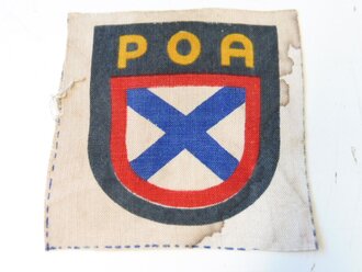 Heer, Armabzeichen für Freiwillige der russischen Befreiungsarmee"POA", gedruckte Ausführung