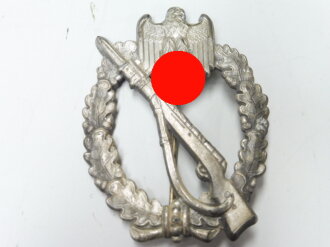 Infanterie Sturmabzeichen in Silber, Zink bronziert