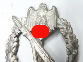 Infanterie Sturmabzeichen in Silber, Zink bronziert