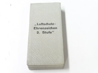 Luftschutz Ehrenzeichen 2. Stufe. Neuwertiges Leichtmetallstück im Etui