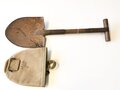 U.S. 1943 dated t- handle shovel with carrier