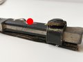 HJ Fahrtenmesser, Hersteller M7/11 1939 (E. Knecht & Co., Solingen) . Scheide original lackiert, Griffemblem wackelt wie es sein soll, ungereinigtes Stück