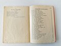 Liederbuch der Studenten datiert 1937 mit 95 Seiten