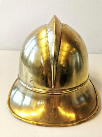 Feuerwehrhelm Messing