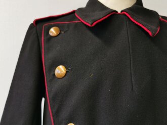 Feuerwehr Uniformjacke in gutem Zustand, sicherlich um die Jahrhundertwende