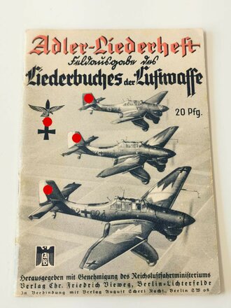 "Adler Liederheft" Feldausgabe des Liederbuches...