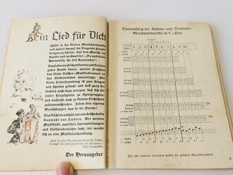 "Du und deine Harmonika" Soldatenliederheft mit 72 Seiten