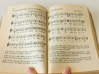 "Wir wandern und singen"Liederbuch der N.S. Gemeinschaft "Kraft durch Freude" mit 156 Seiten