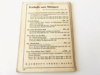 "Das neue Soldatenliederbuch" Heft 2