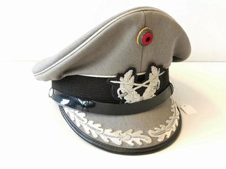 Bundeswehr Schirmmütze für Stabsoffiziere des Heeres, Kopfgrösse 56