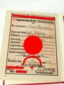 Mitgliedsbuch für einen Angehörigen der NSDAP datiert 1936