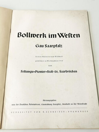 "Bollwerk in Westen" Seinen Männern vom...