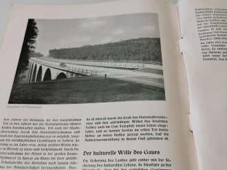 "Bollwerk in Westen" Seinen Männern vom Westwall gewidmet zu Weihnachten 1938.  DIN A4, 80 Seiten