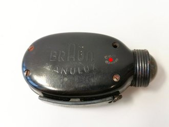 Dynamotaschenlampe "Braun Manulux" aus...