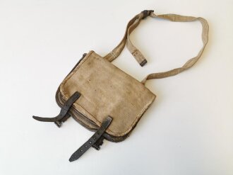 Pionier Werkzeugtasche 1. Weltkrieg oder frühe Reichswehr ?, stark getragenes Stück