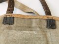 Pionier Werkzeugtasche 1. Weltkrieg oder frühe Reichswehr ?, stark getragenes Stück