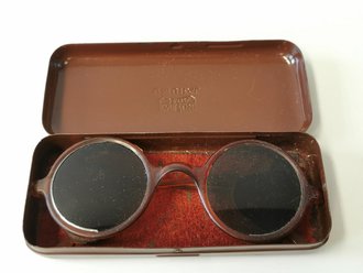 Zeiss Umbral Brille in Dose in gutem Zustand, original lackiert