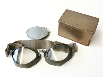 Brille für Kradmelder der Wehrmacht, ungebrauchtes...