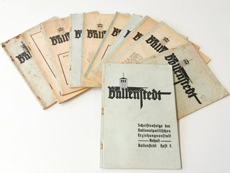 NPEA Nationalpolitische Erziehungsanstalt Ballenstedt, 12 Hefte , nicht auf Zustand und Komplettheit überprüft