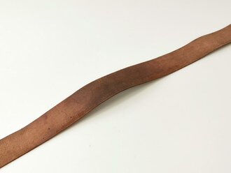Koppel mit Koppelschloss Schornsteinfeger , getragenes Stück, Gesamtlänge 112cm
