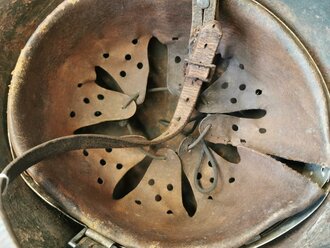 Stahlhelm frühe Wehrmacht, ungereinigtes Stück