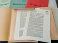 Lehrmittelsammlung aus den 70iger Jahren "Terror und Widerstand 1933-1945" Nicht auf Vollständigkeit uberprüft