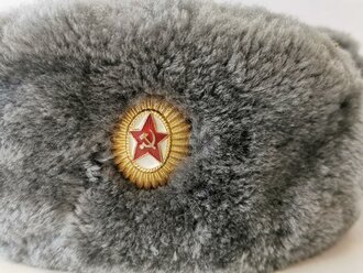 Russland, Pelzmütze aus der Zeit des kalten Krieges