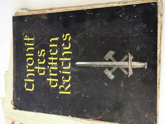 "Chronik des Dritten Reiches" wohl um 1934/35, Grossformatig, nicht auf Vollständigkeit überprüft