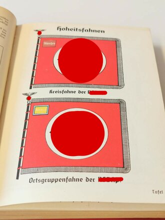 Organisationsbuch der NSDAP, 2.Auflage 1937 , guter Zustand