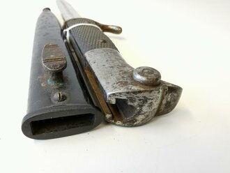 Extraseitengewehr KS98 mit frühem Eickhorn Herstellerlogo, ungereinigtes Stück