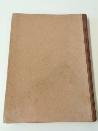 Nationalsozialistische Erziehungsanstalt Krems a. d. Donau, Buch "Kampf um Deutschland" mit Widmung, datiert 1943, A5, 110 Seiten
