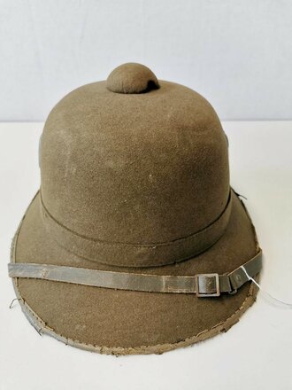 Heer, Tropenhelm aus Filz, Kopfgrösse 56 datiert 1942