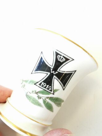 Kaiserreich, Tasse mit Darstellung Eisernes Kreuz 1914,...