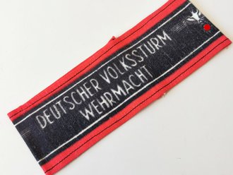 Armbinde "Deutscher Volkssturm" Ungetragenes...