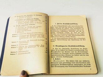 H.Dv.472 Kraftfahrvorschrift für alle Waffen, 1938, komplett, guter Zustand