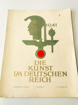 "Die Kunst im Deutschen Reich" Grossformatiges Heft Folge 11, November 1941