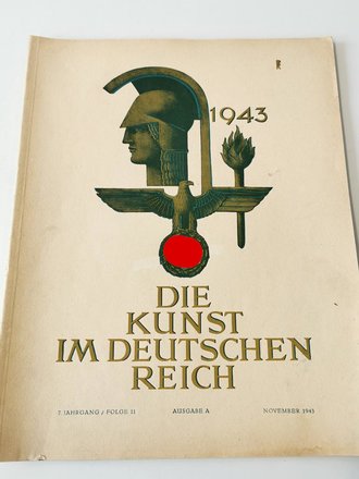"Die Kunst im Deutschen Reich" Grossformatiges Heft Folge 11, November 1943
