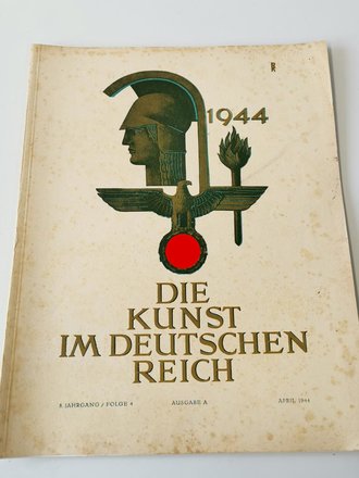 "Die Kunst im Deutschen Reich" Grossformatiges Heft Folge 4, April 1944