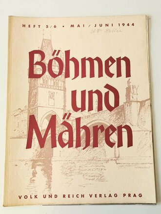 "Böhmen und Mären" Volk und Reich...