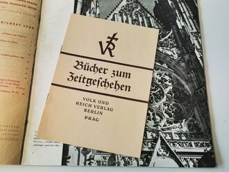 "Böhmen und Mären" Volk und Reich Verlag Prag, Ausgabe April 1940