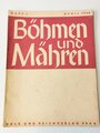 "Böhmen und Mären" Volk und Reich Verlag Prag, Ausgabe April 1940