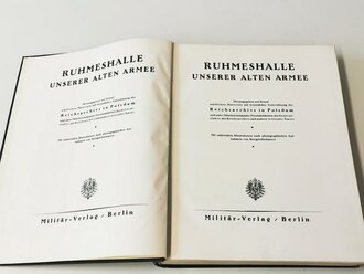 "Ruhmeshalle unserer alten Armee", 467 Seiten, DIN A4