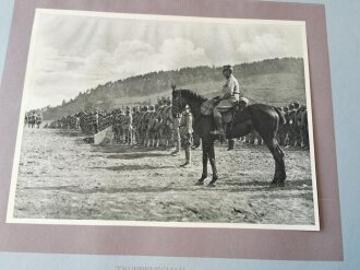 "Österreich- Ungarn in Waffen" Großformatige Mappe mit 50 Drucken, die Mappe desolat