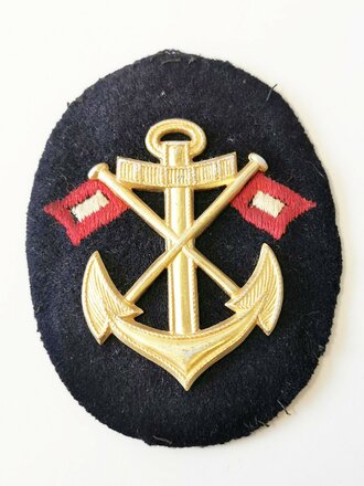Kriegsmarine Ärmelabzeichen für einen Signalmaat