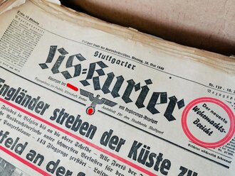 Stuttgarter NS Kurier, Konvolut von mehreren Hundert Ausgaben