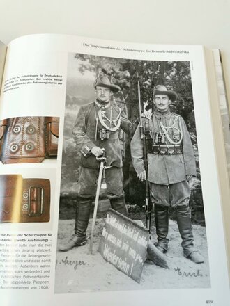 "Die deutschen Kolonial- und Schutztruppen" 579 Seiten mit etwa 1000 Farbfotos, Verlag Militaria