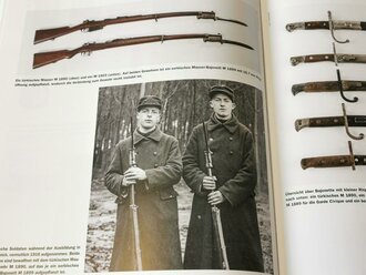 "Die belgische Armee im Ersten Weltkrieg - Bewaffnung und Zubehör" 511 Seiten mit etwa 1000 Farbfotos, Verlag Militaria